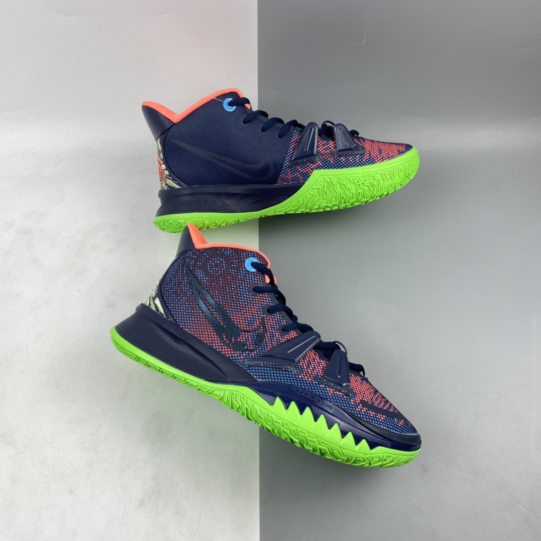 220 Nike Kyrie 7 Pre Heat Ep 欧文7代 室内休闲运动中帮篮球鞋 CQ9327-401