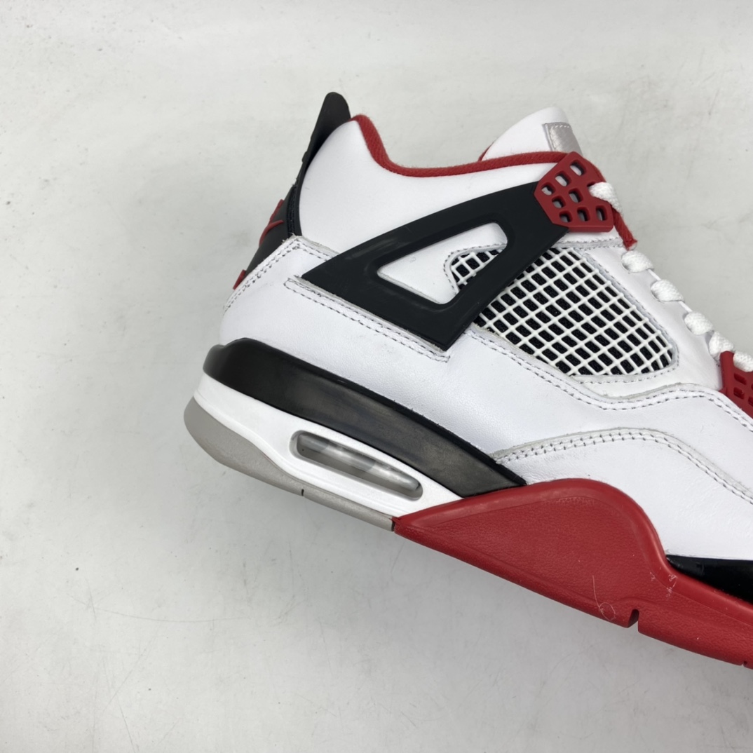 360 Air Jordan 4 Fire Red AJ4 乔4白红火焰红篮球鞋 DC7770-160
