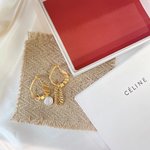 Wholesale Sale
 Celine mirror quality
 Jewelry Earring Gold