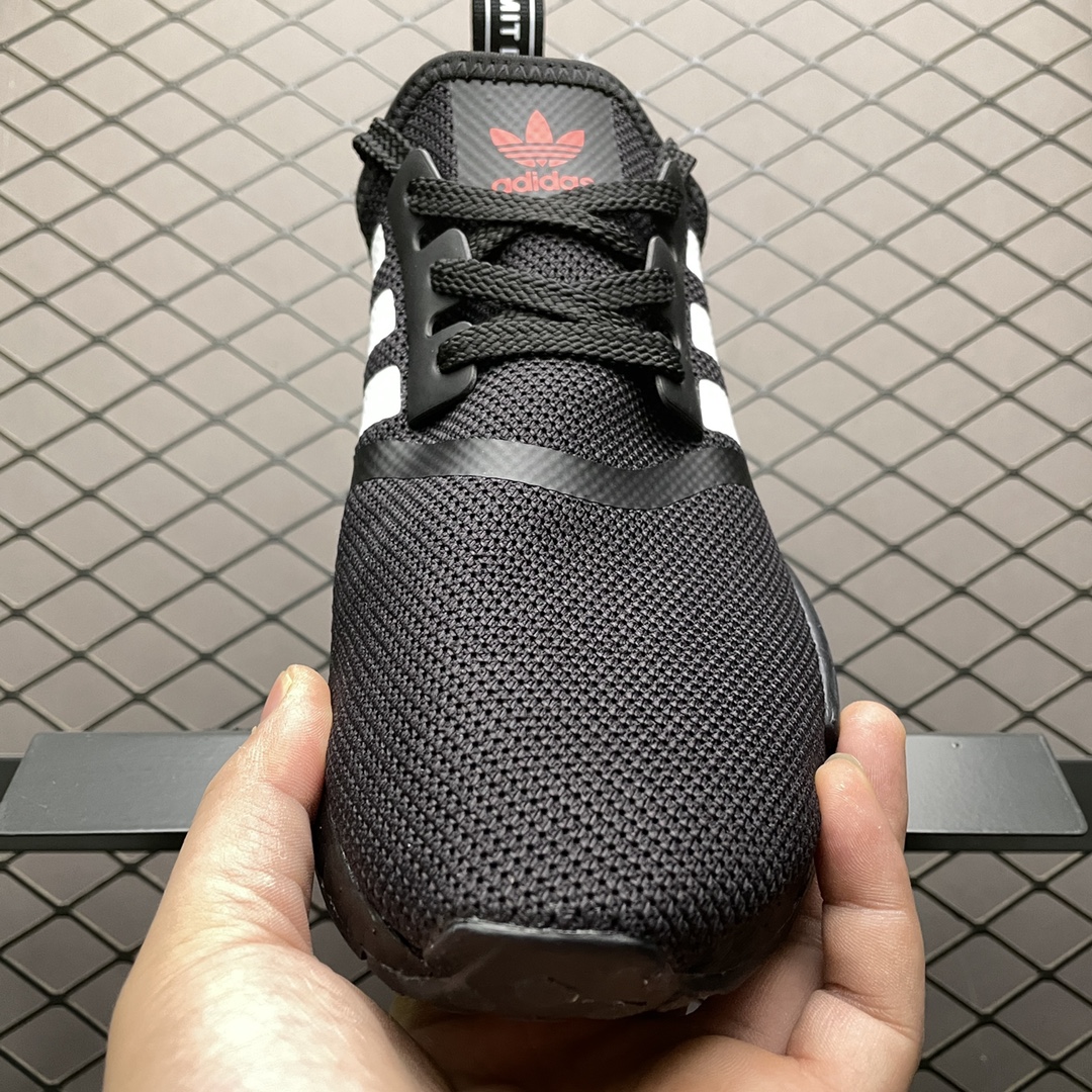 220 AD 阿迪 NMD Boost 爆米花超弹中底 H01926 针织网面休闲跑步鞋