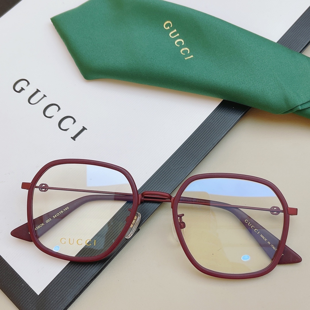 新款GUCCI古驰GG0456多边形
