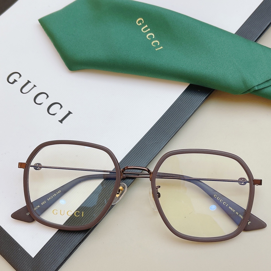 新款GUCCI古驰GG0456多边形