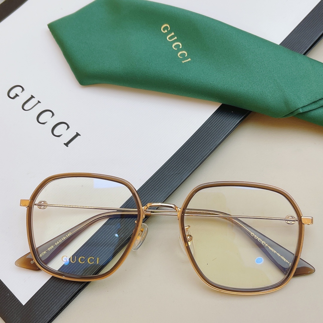 新款GUCCI古驰GG0456多边形
