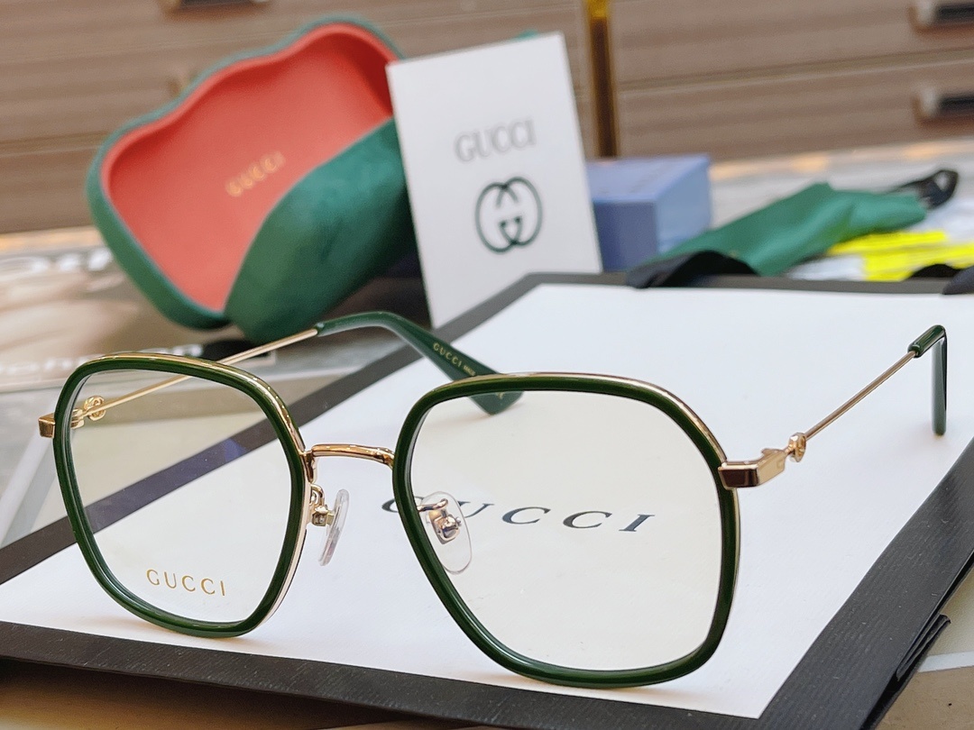 新款GUCCI古驰GG0456多边形