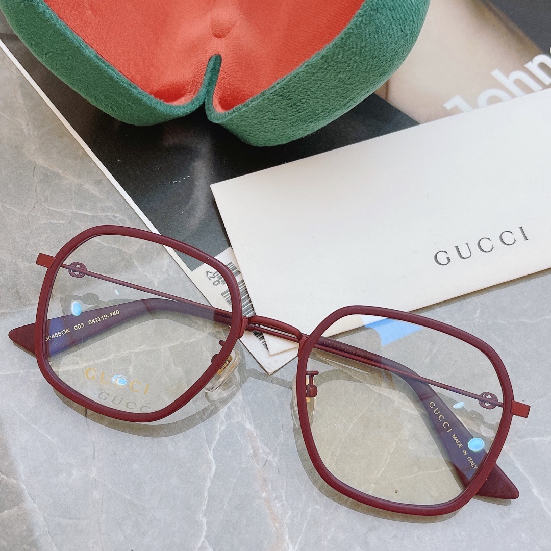 新款GUCCI古驰GG0456多边形