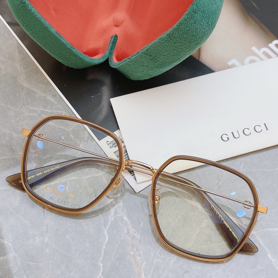 新款GUCCI古驰GG0456多边形