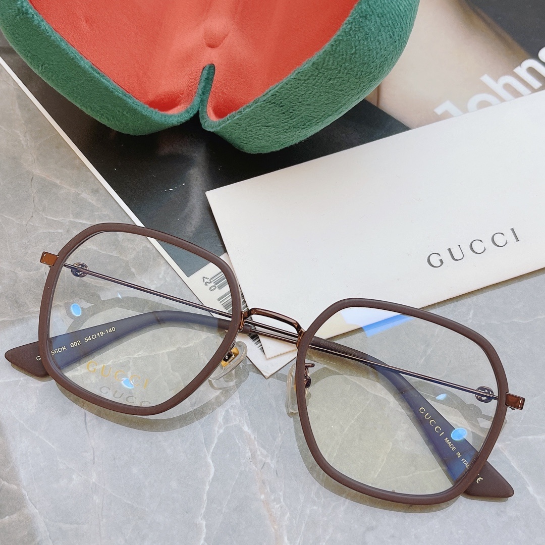 新款GUCCI古驰GG0456多边形