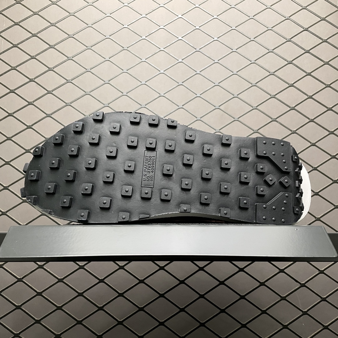 200 Sacai x Nike Ldwaffle 联名款解构双勾双标双鞋带厚底休闲跑步鞋 DH1347-100