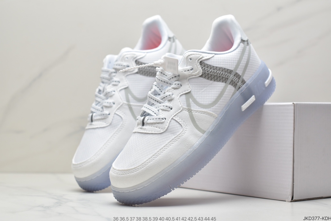 160  耐克NK Air Force 1 React “Naija”尼日利亚球衣空军一号板鞋 CW3918-001