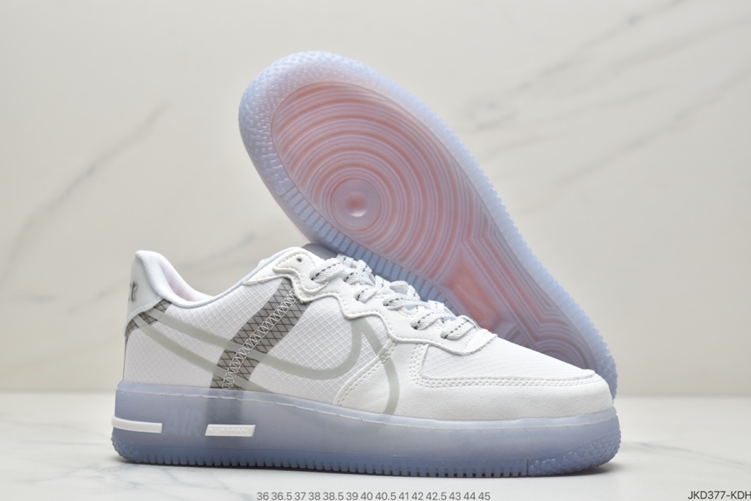 160  耐克NK Air Force 1 React “Naija”尼日利亚球衣空军一号板鞋 CW3918-001