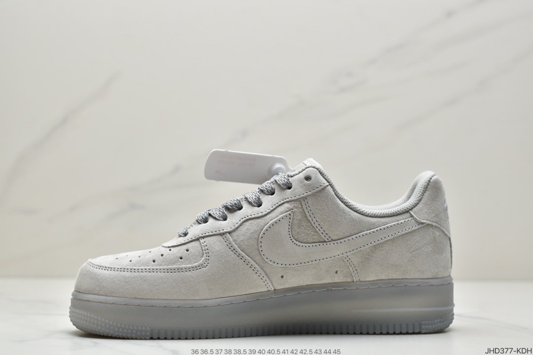 200 耐克Reigning Champ X NK Air Force1 Low 卫冕冠军联名空军一号低帮帮板鞋 酷灰 AA1117-900
