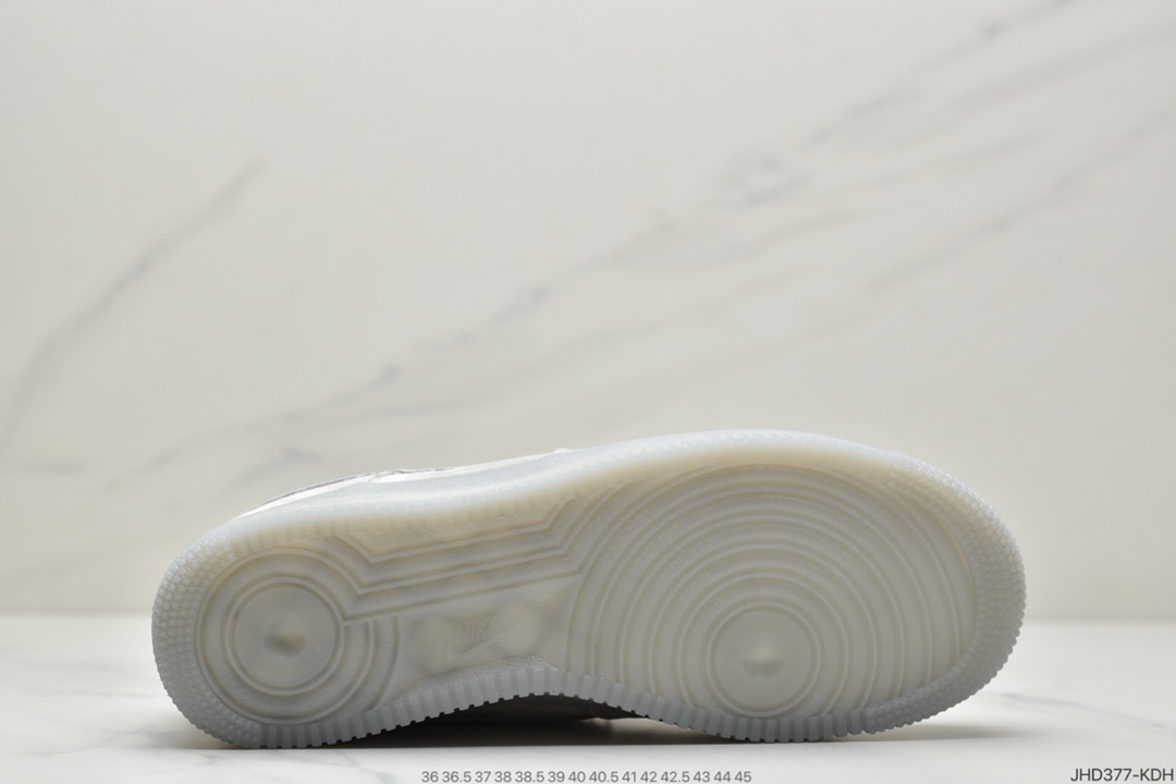 200 耐克Reigning Champ X NK Air Force1 Low 卫冕冠军联名空军一号低帮帮板鞋 酷灰 AA1117-900