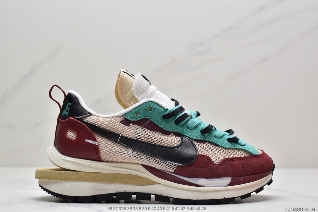 260 华夫解构走秀款 Sacai x Nike Pegasus VaporFly SP”Green/Yellow/Black/White”  CV1363-100