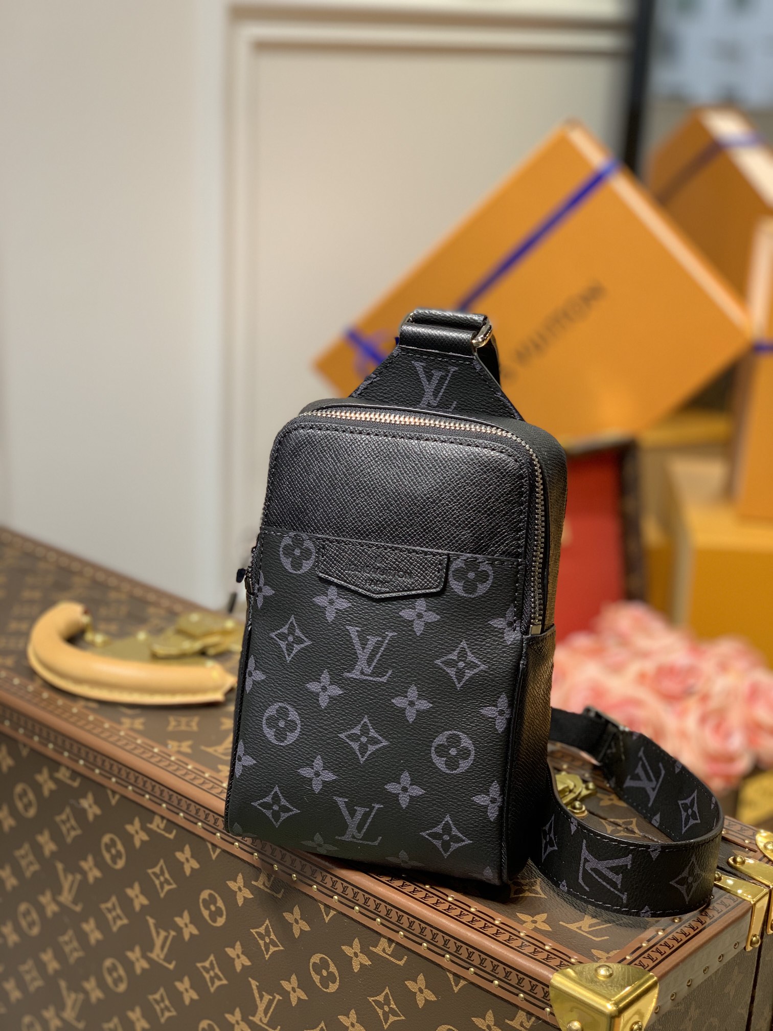 Louis Vuitton LV Outdoor Crossbody & Shoulder Bags Canvas Taigarama
