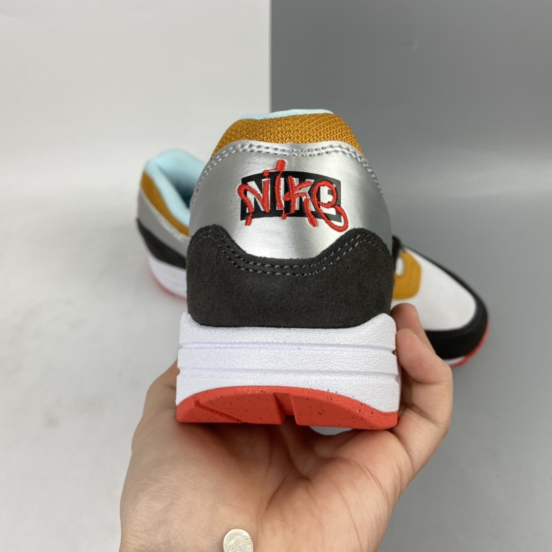 200 Nk Air Max 1 弹幕绿色复古气垫休闲跑步鞋 CZ8138-100