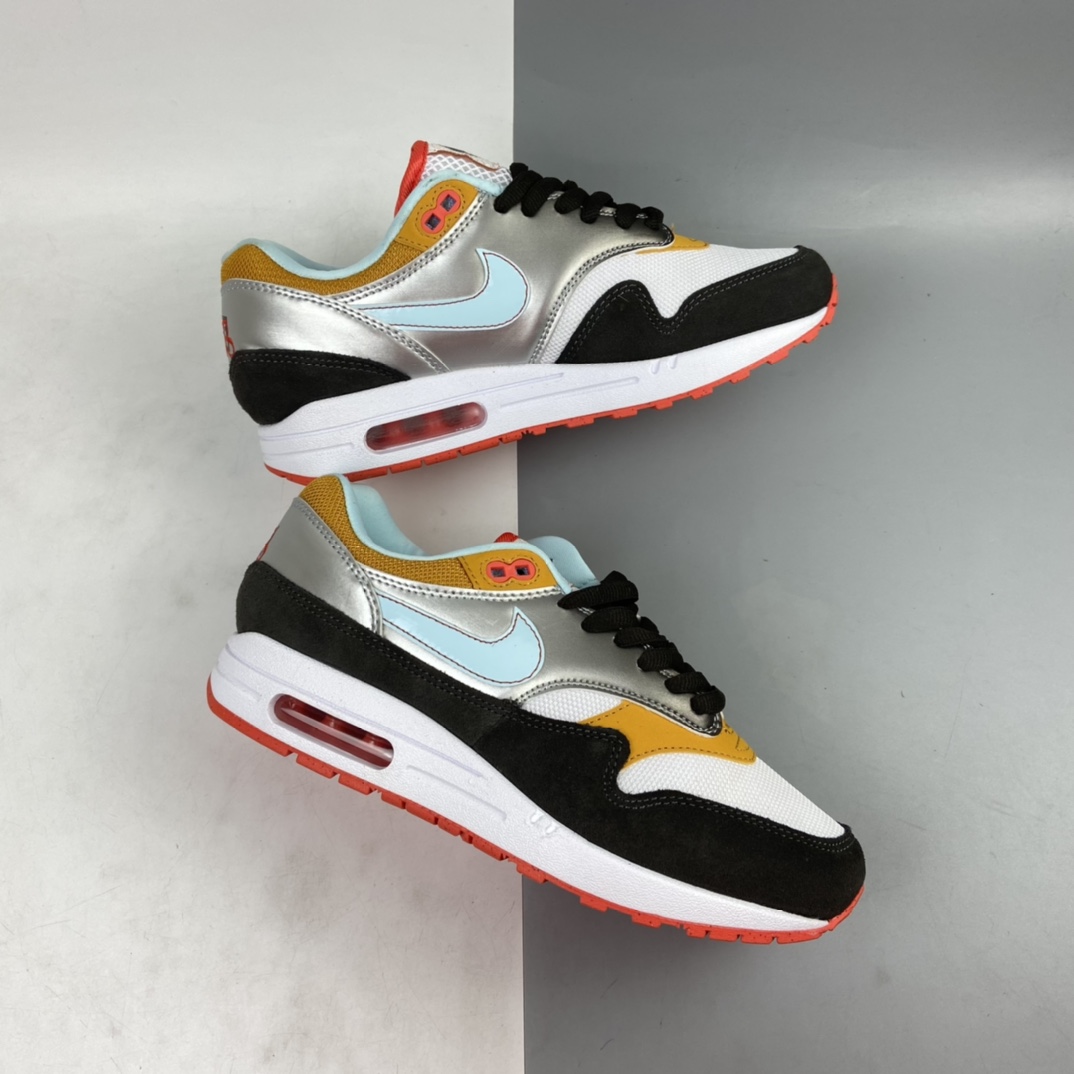 200 Nk Air Max 1 弹幕绿色复古气垫休闲跑步鞋 CZ8138-100