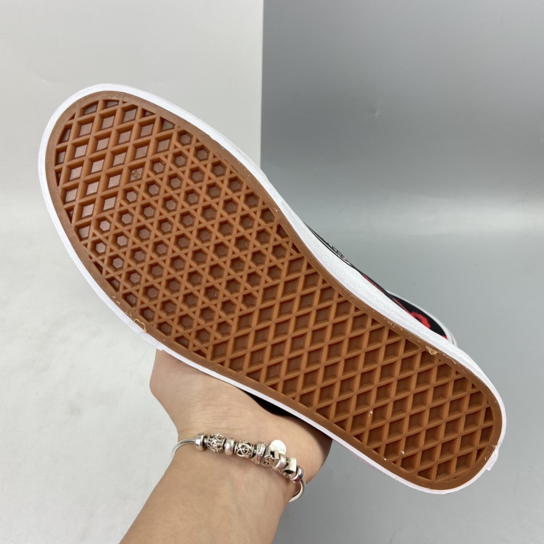 150 Vans Era 9S DX 官方新款 安纳海姆 烈焰红唇复古低帮帆布鞋板鞋 VN0A2RR145T