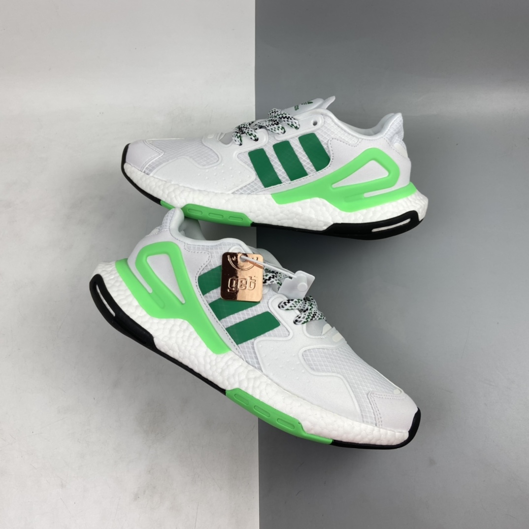 220 Adidas Originals 2020 Day Jogger Boost 三叶草2020版慢跑者系列高弹复古休闲运动跑鞋 夜行者二代 FW4848