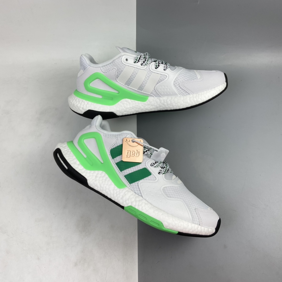 220 Adidas Originals 2020 Day Jogger Boost 三叶草2020版慢跑者系列高弹复古休闲运动跑鞋 夜行者二代 FW4848