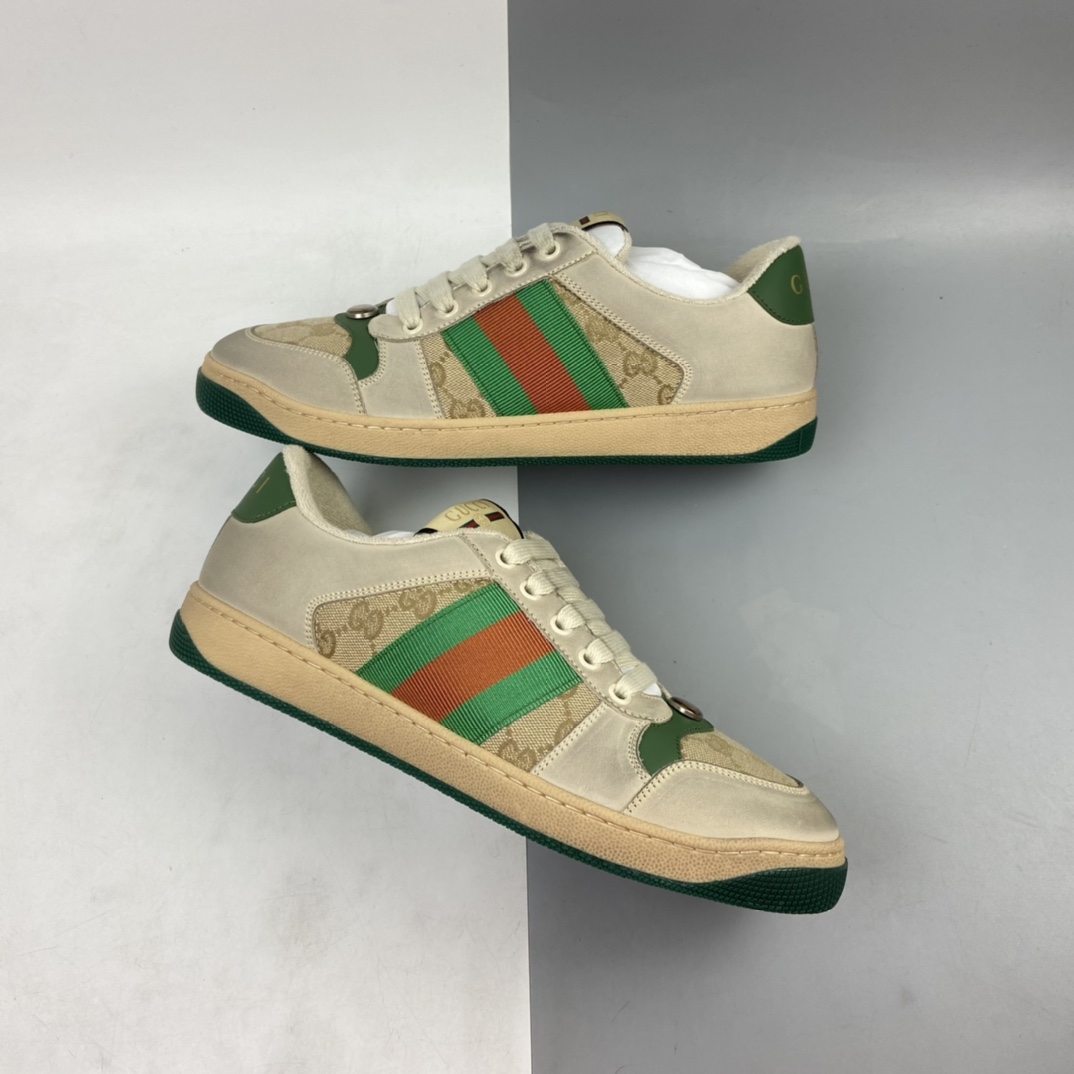 450 Gucci古驰小脏鞋系列Distressed Screener sneaker 市售最强芯片版
