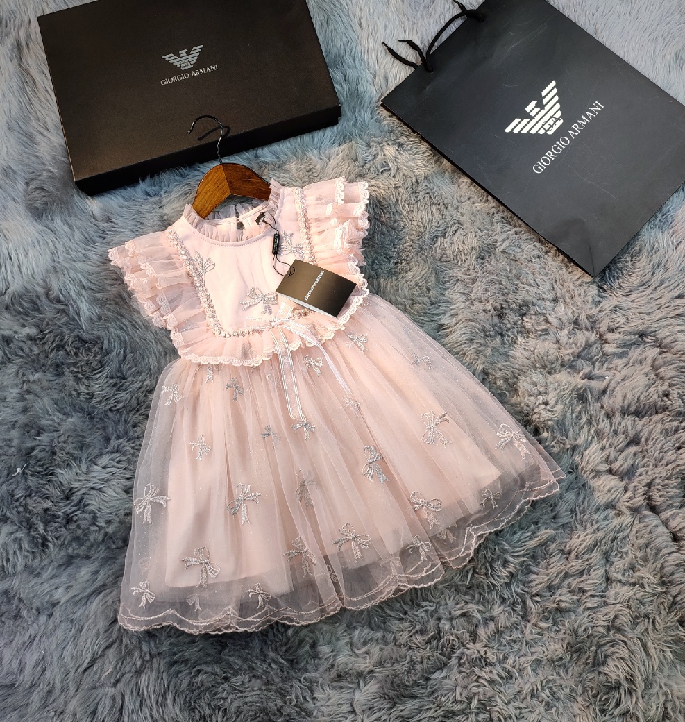 Armani Amani 2021 Girls’ Fresh-Fashioned Dress: High-End Style, Quality Craft, Full Package Delivery - 图片 1