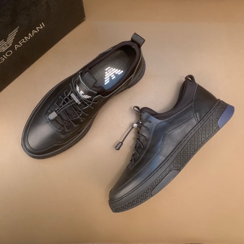 ： 【Armani Armani】 ， ，，。1:1 ， persona perezosa conjunto pie esencial Suela deportiva original boutiqu