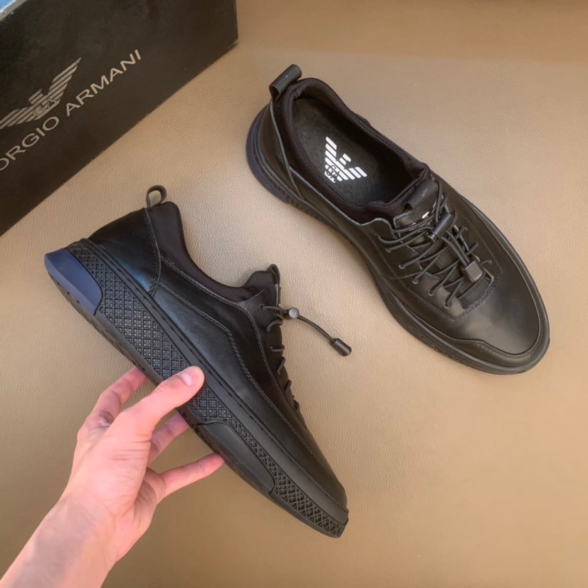 ： 【Armani Armani】 ， ，，。1:1 ， persona perezosa conjunto pie esencial Suela deportiva original boutiqu