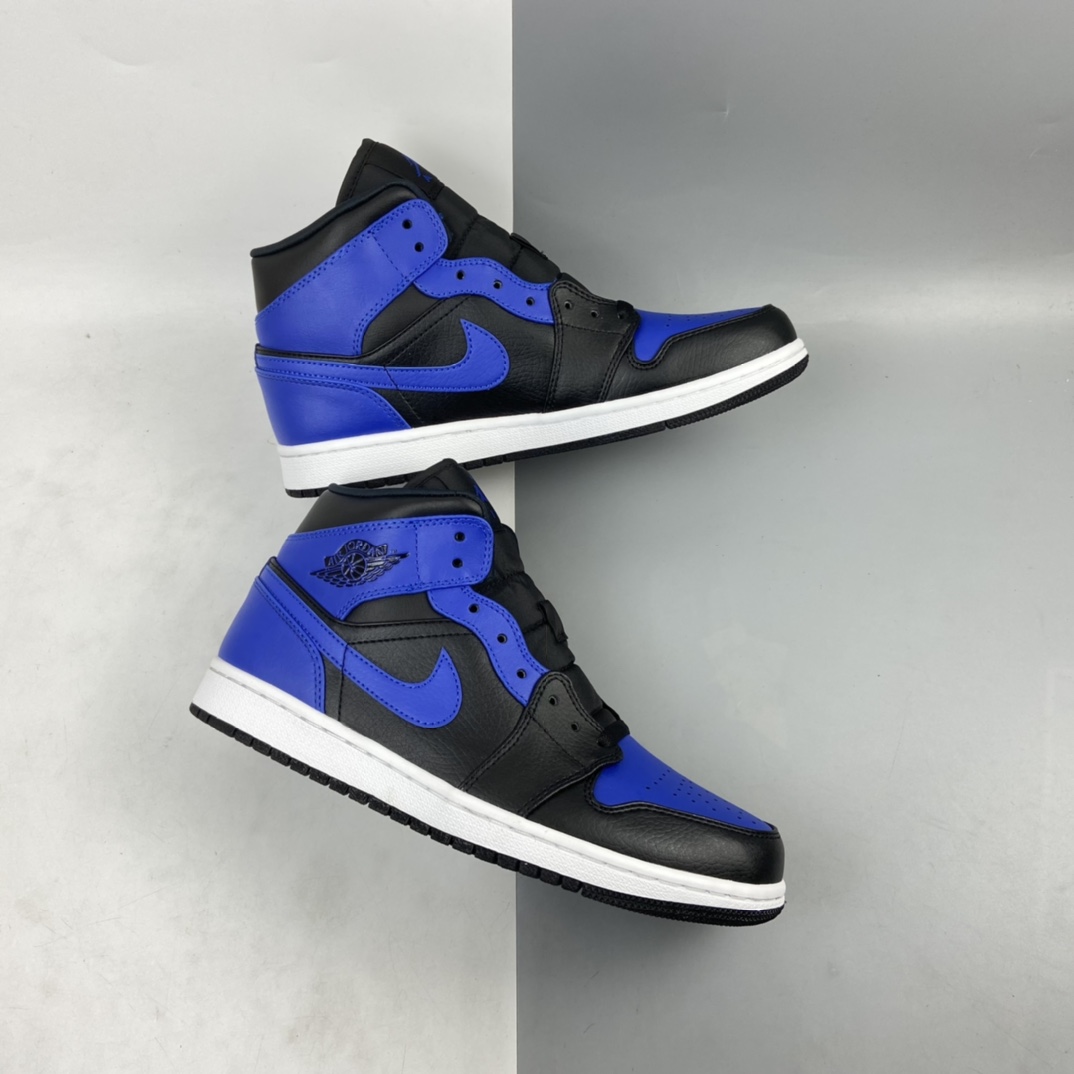 260 Air Jordan 1 Mid AJ1 乔1 中帮百搭休闲运动板鞋554724-077