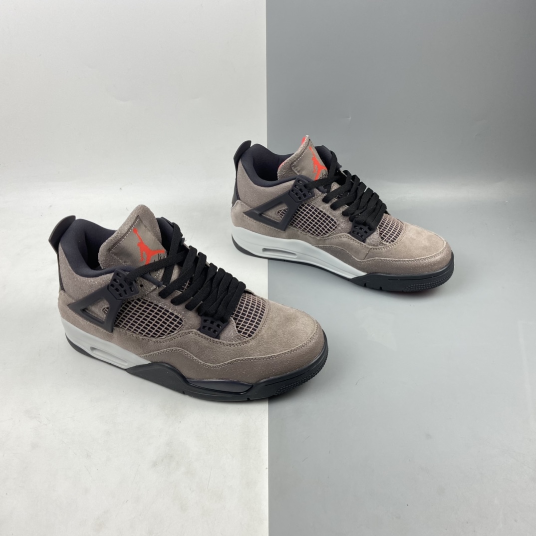 360 Air Jordan 4 Retro ”Taupe Haze” AJ4 乔4黑棕摩卡 DB0732-200