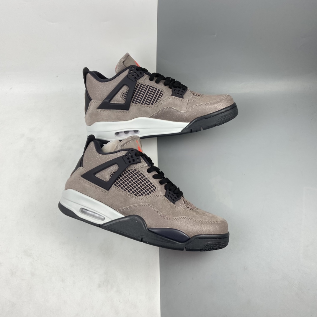 360 Air Jordan 4 Retro ”Taupe Haze” AJ4 乔4黑棕摩卡 DB0732-200