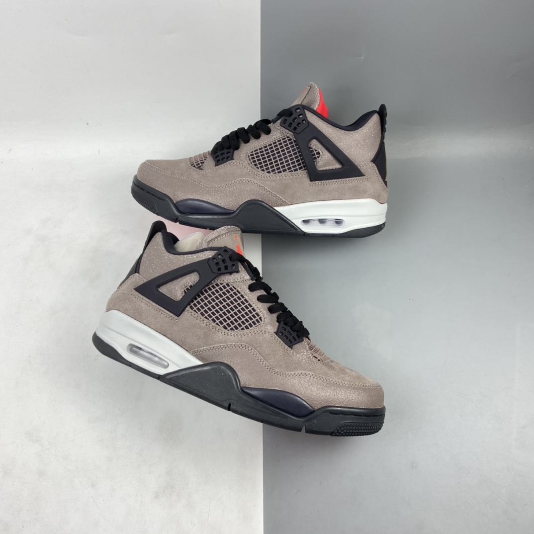 360 Air Jordan 4 Retro ”Taupe Haze” AJ4 乔4黑棕摩卡 DB0732-200