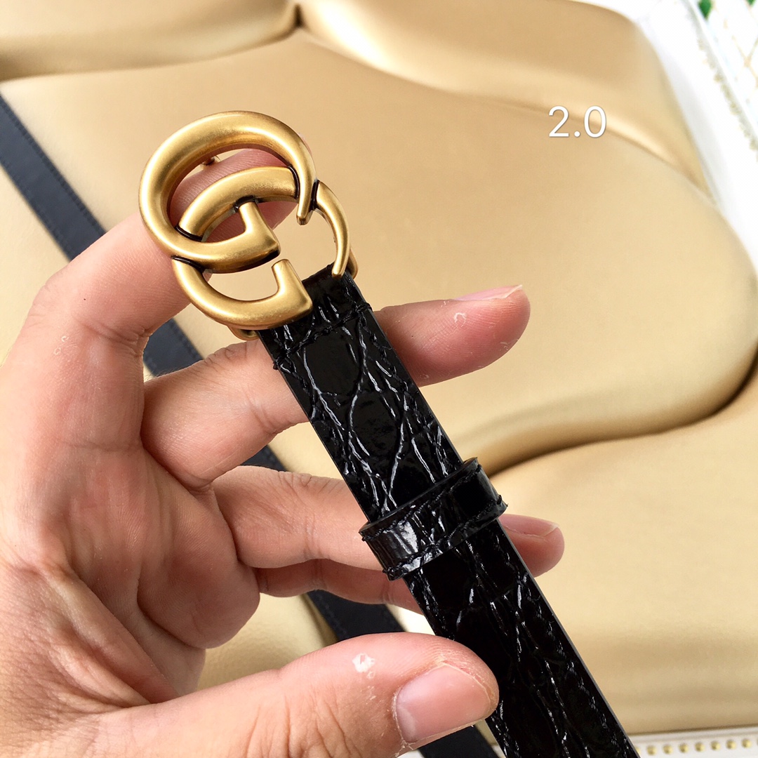 古奇2.0CM专柜在售爆款感谢客户反