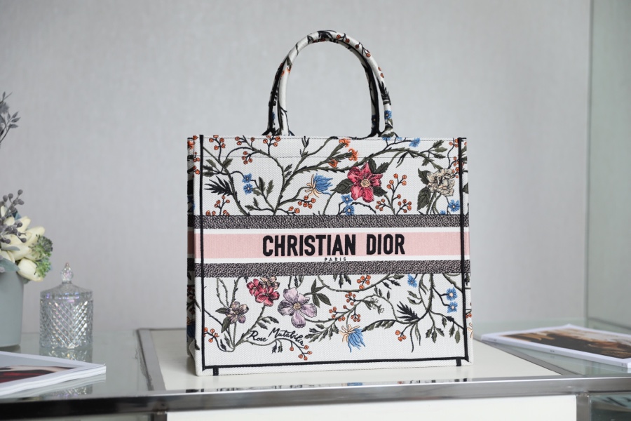 Top 1:1 Replica
 Dior Book Tote Handbags Tote Bags Embroidery Canvas