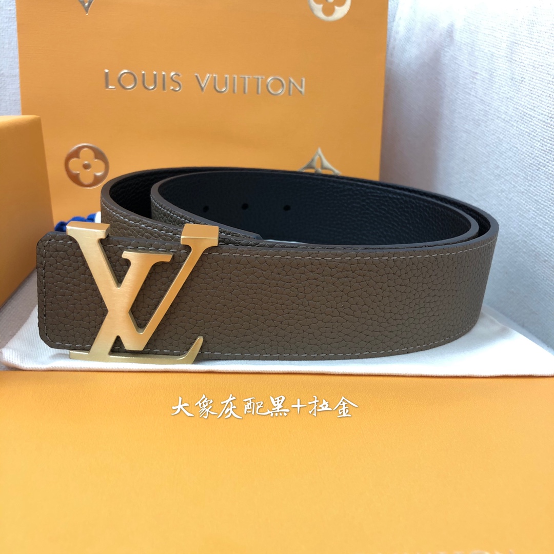 [LV Belts]Louis Vuitton LOUISVUITTONM26 genuine mold opening This belt is made