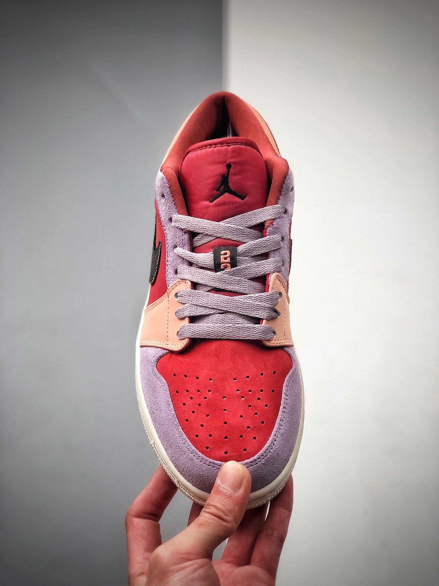 220  Air Jordan 1 Low“Canyon Rust” 紫烟 AJ1乔丹1代低邦 DC0774-602