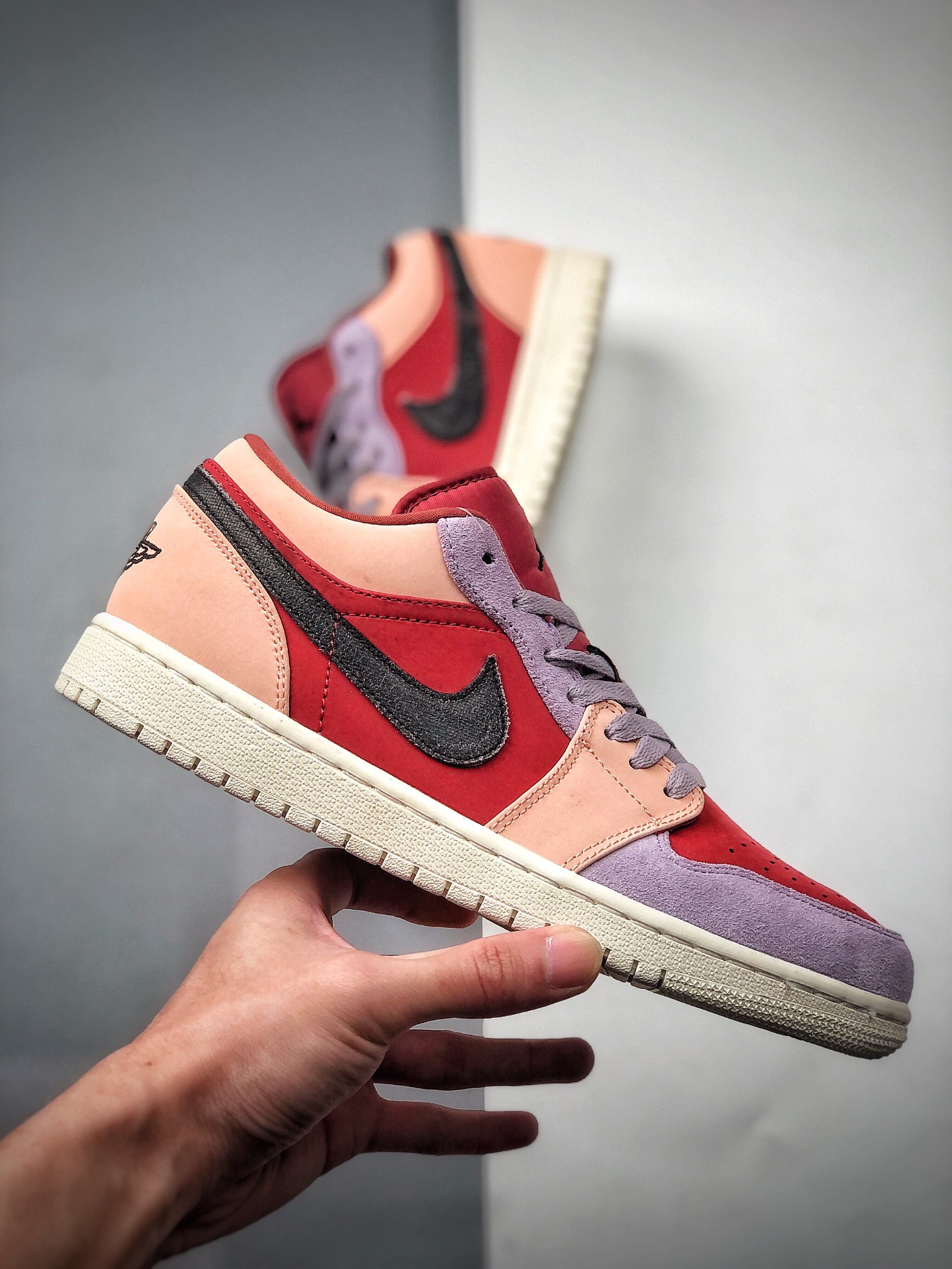 220  Air Jordan 1 Low“Canyon Rust” 紫烟 AJ1乔丹1代低邦 DC0774-602