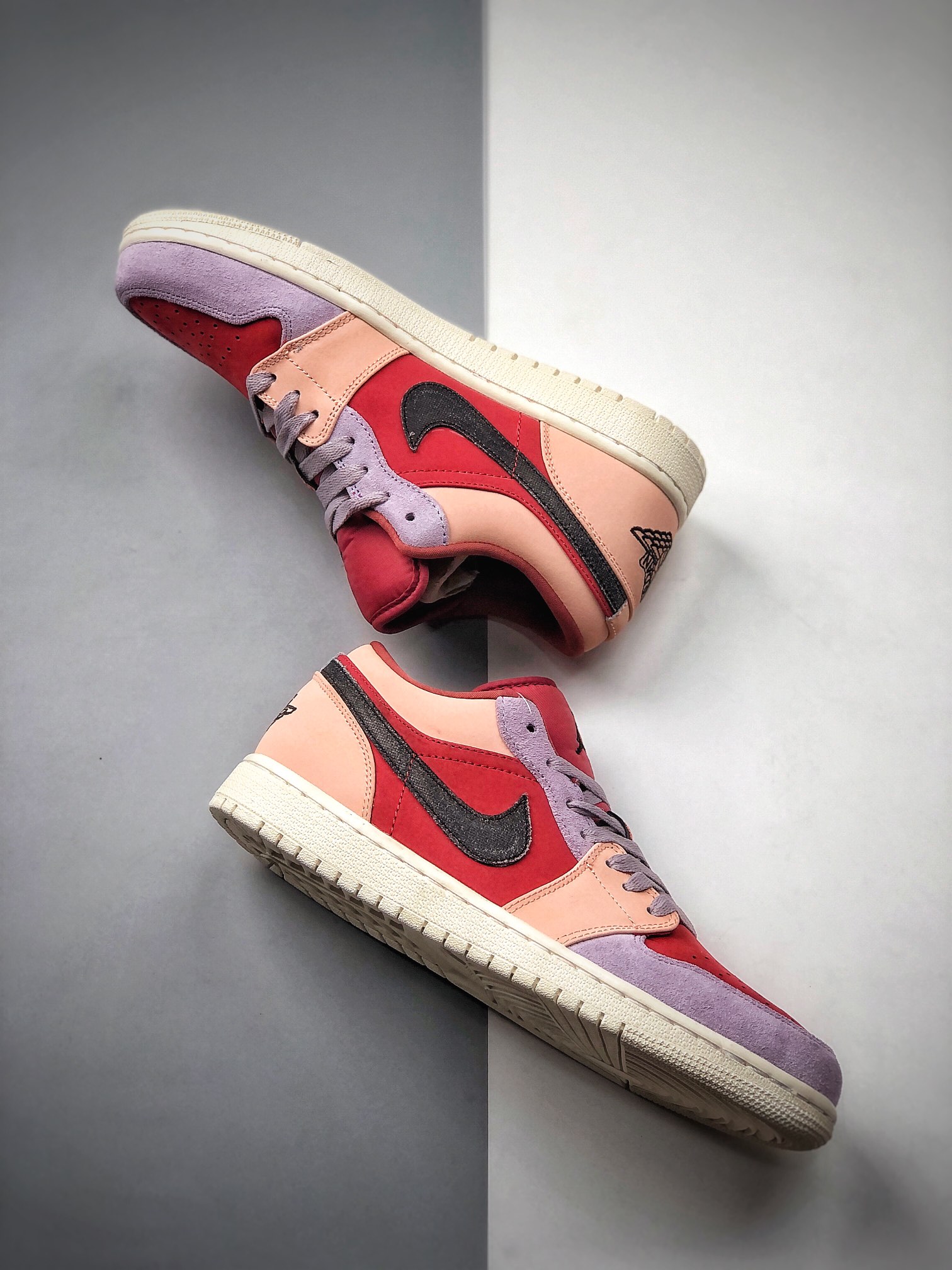 220  Air Jordan 1 Low“Canyon Rust” 紫烟 AJ1乔丹1代低邦 DC0774-602