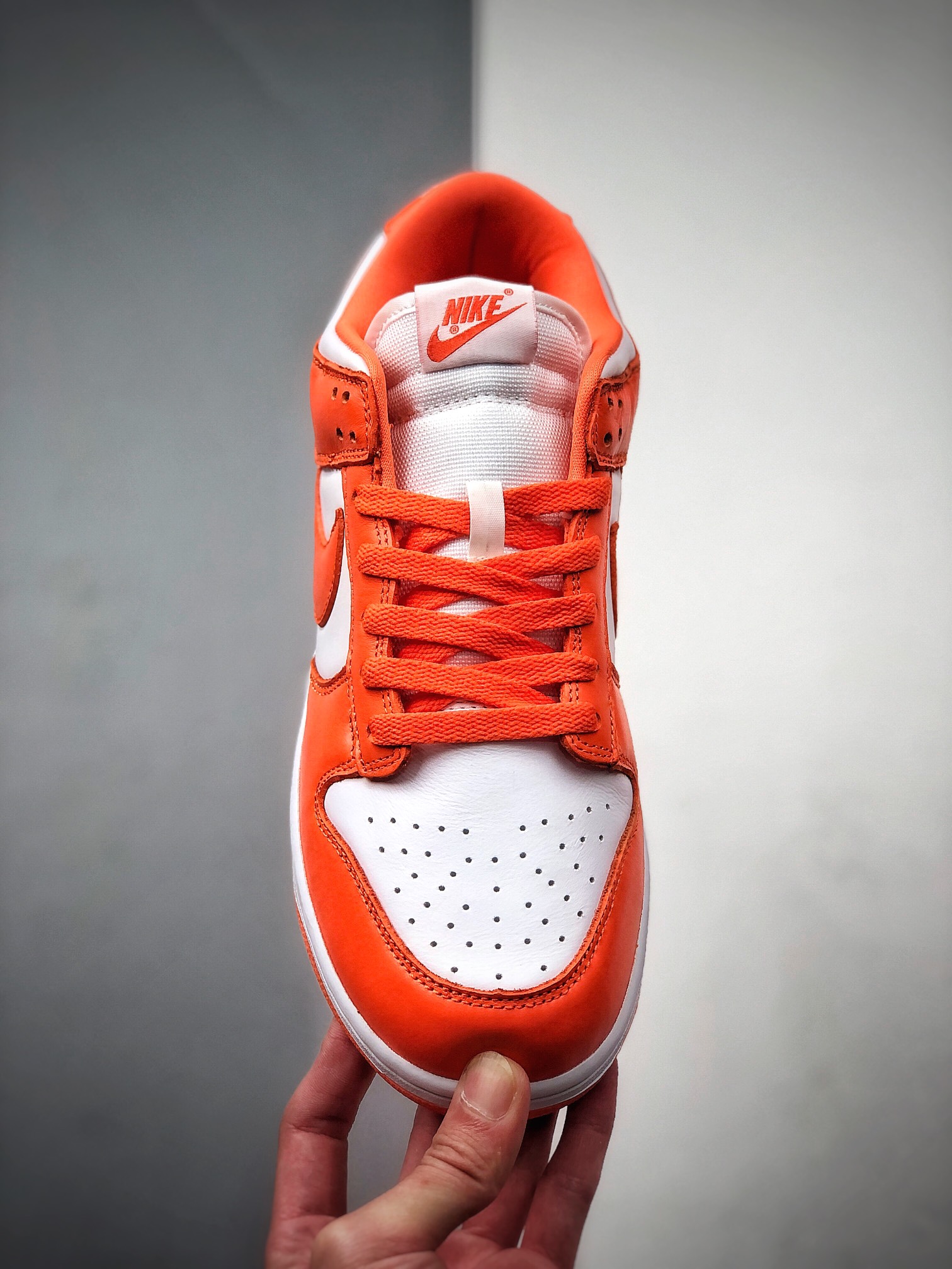 300  耐克 SB Dunk Low SP Syracuse 2020WHITE/ORANGE 肯塔基雪城橙板滑鞋 CU1726-101