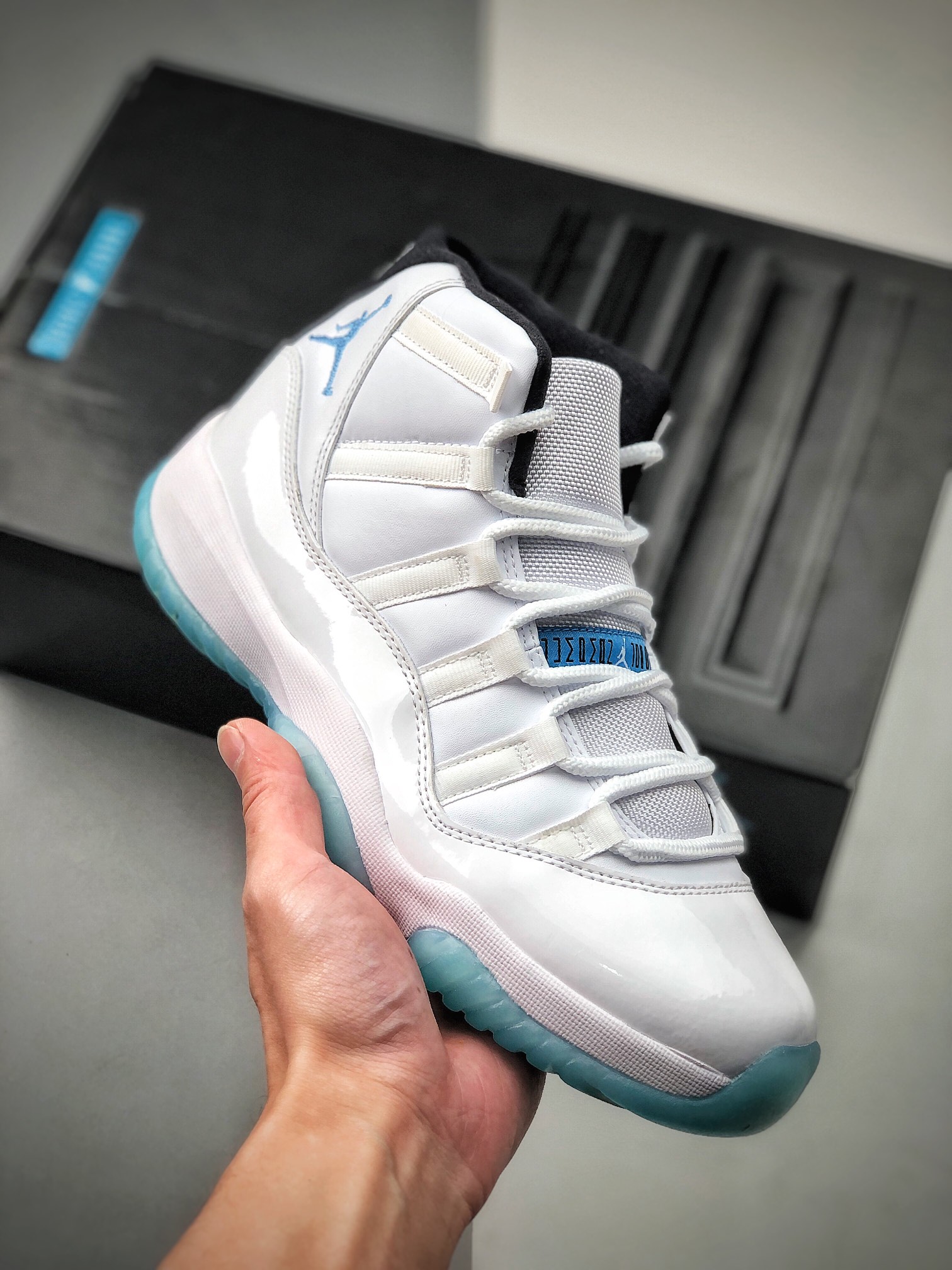 450 Air Jordan 11 Retro ”Legend Blue” 高帮 传奇蓝 AJ11 378037-117