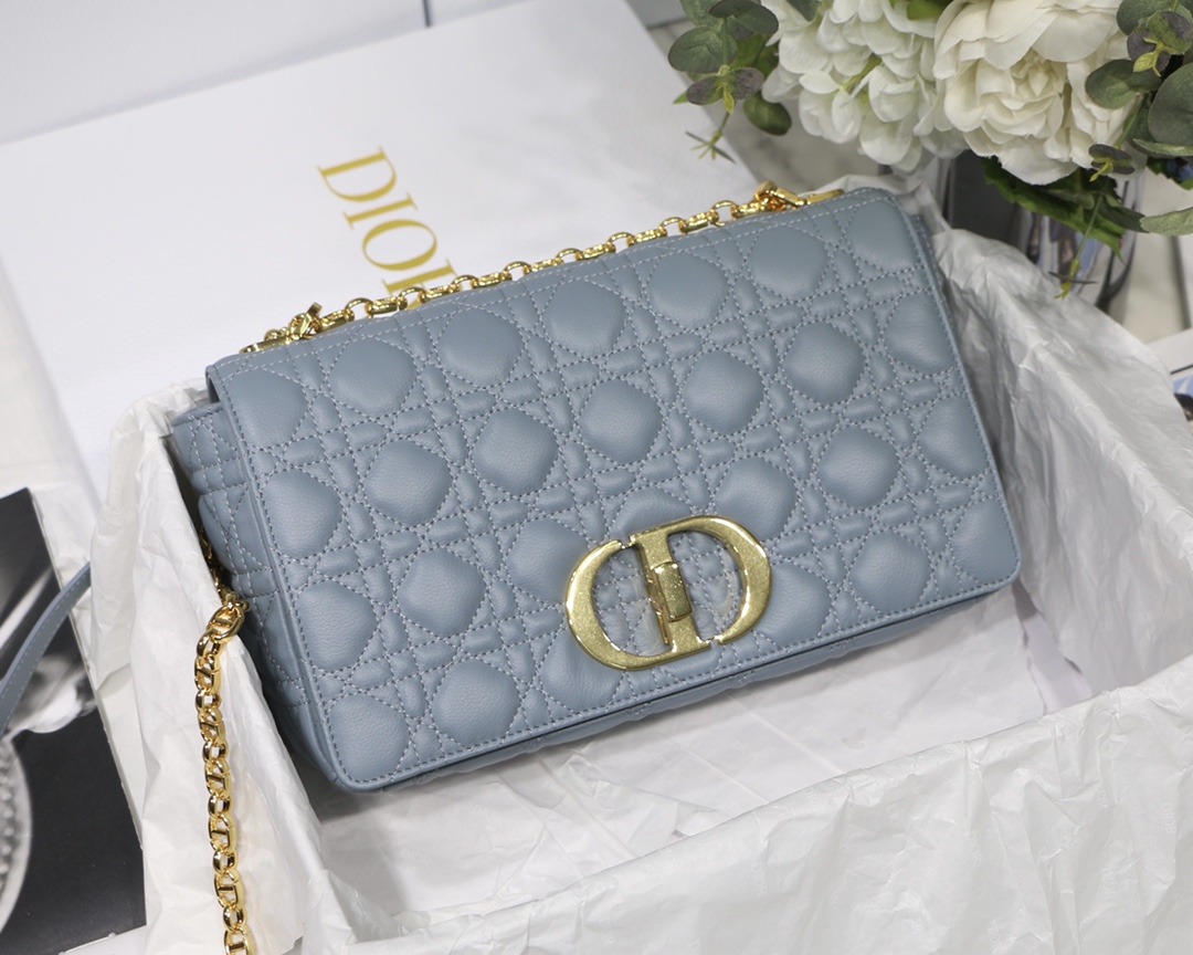 Dior Caro Large Calfskin Cannage Bag