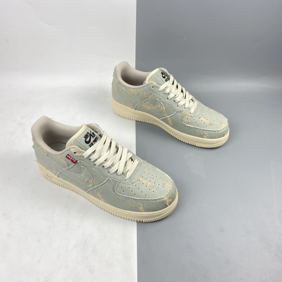P200 做旧Levi’s x Air Force 1 丹宁牛仔空军 李维斯限定联名款 315122-112