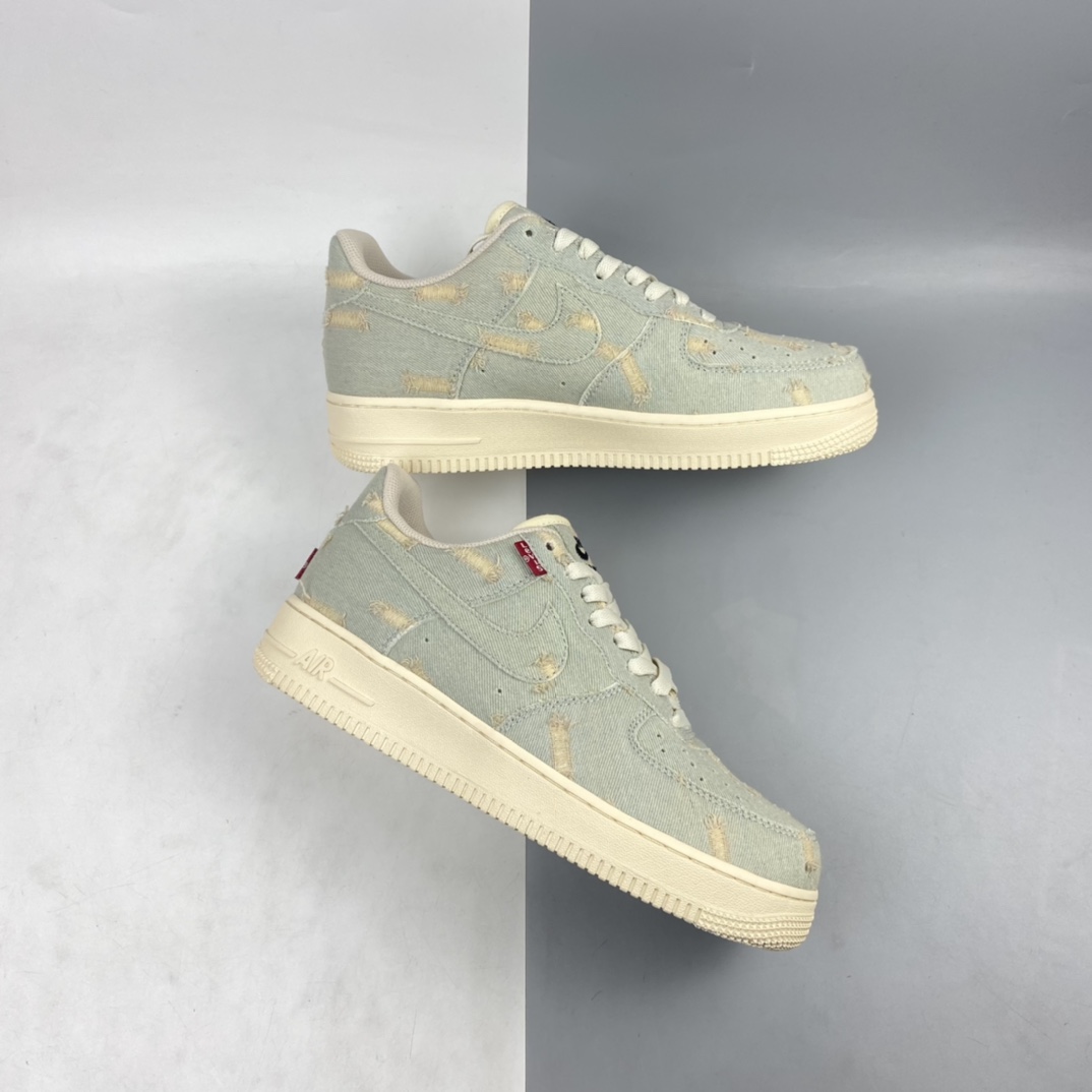 P200 做旧Levi’s x Air Force 1 丹宁牛仔空军 李维斯限定联名款 315122-112