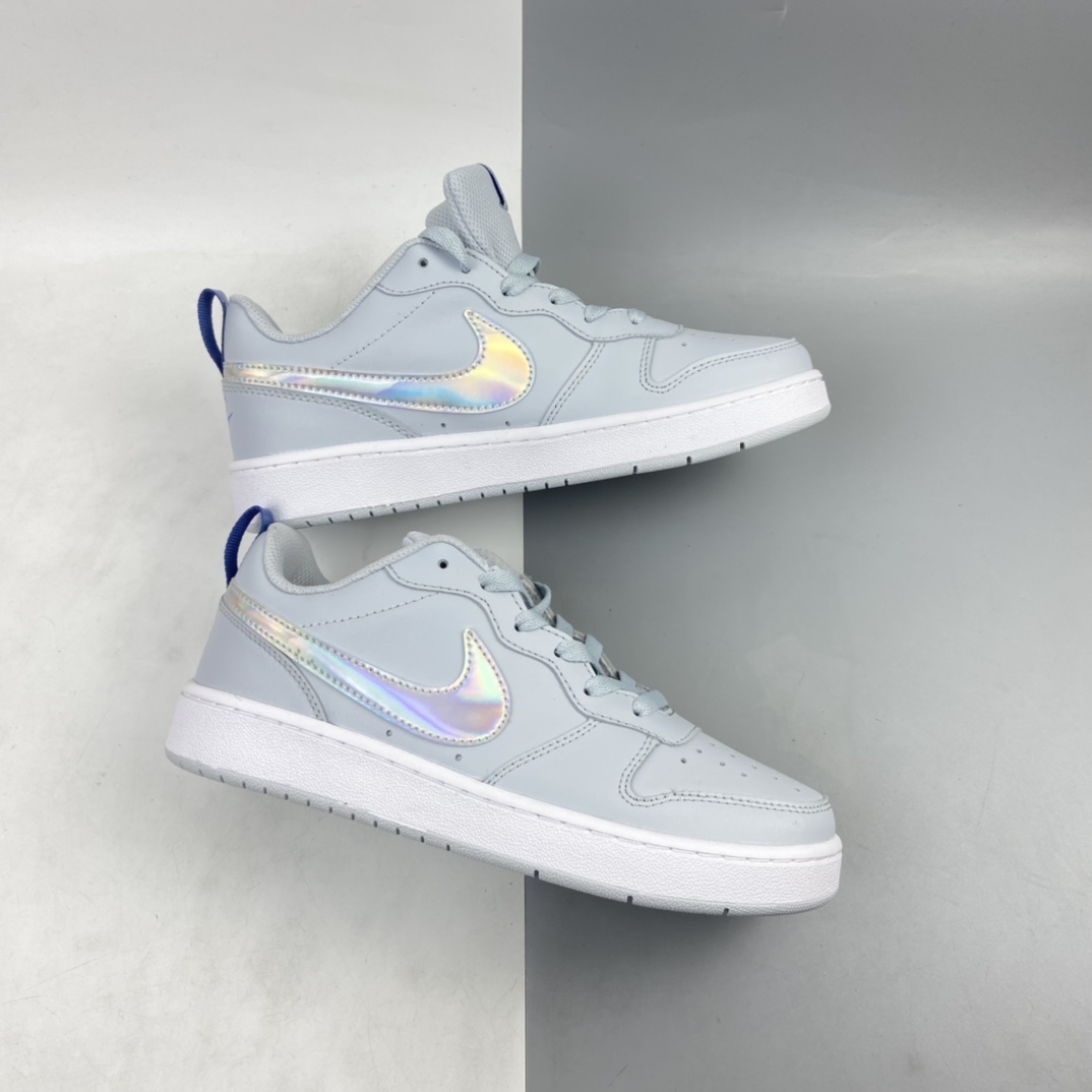 P180 Nike Court Borough Low 2 （GS）低帮百搭透气休闲运动板鞋 CJ2239-401