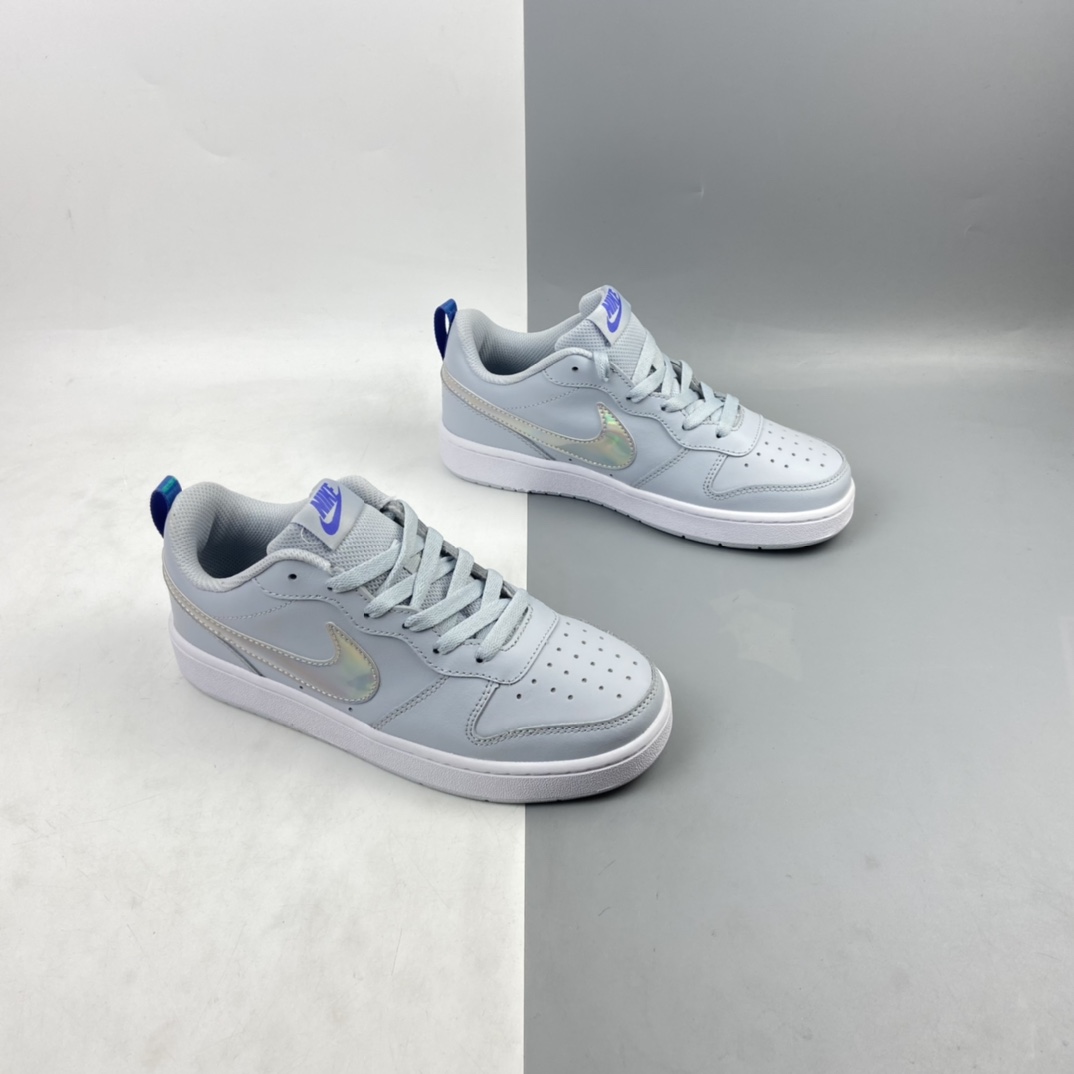 P180 Nike Court Borough Low 2 （GS）低帮百搭透气休闲运动板鞋 CJ2239-401