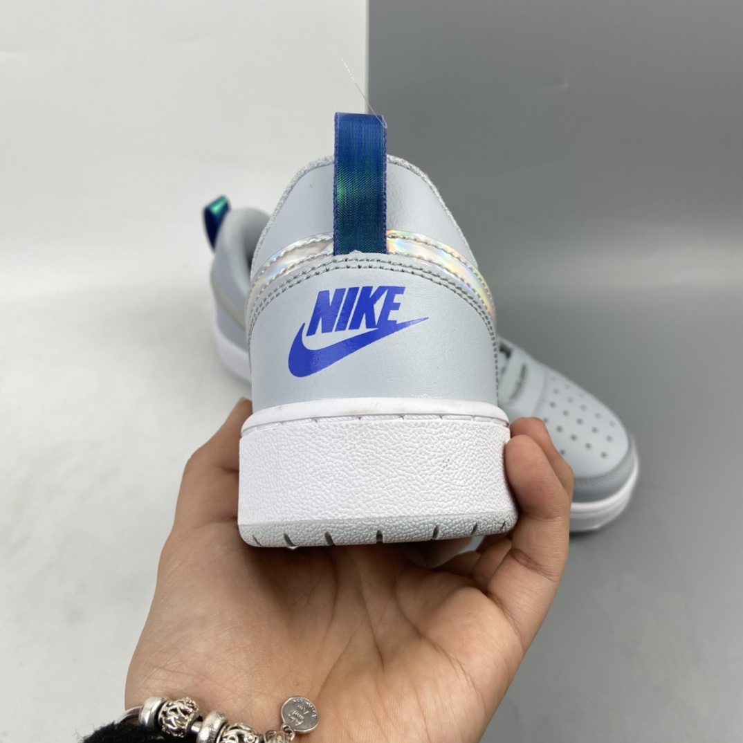 P180 Nike Court Borough Low 2 （GS）低帮百搭透气休闲运动板鞋 CJ2239-401