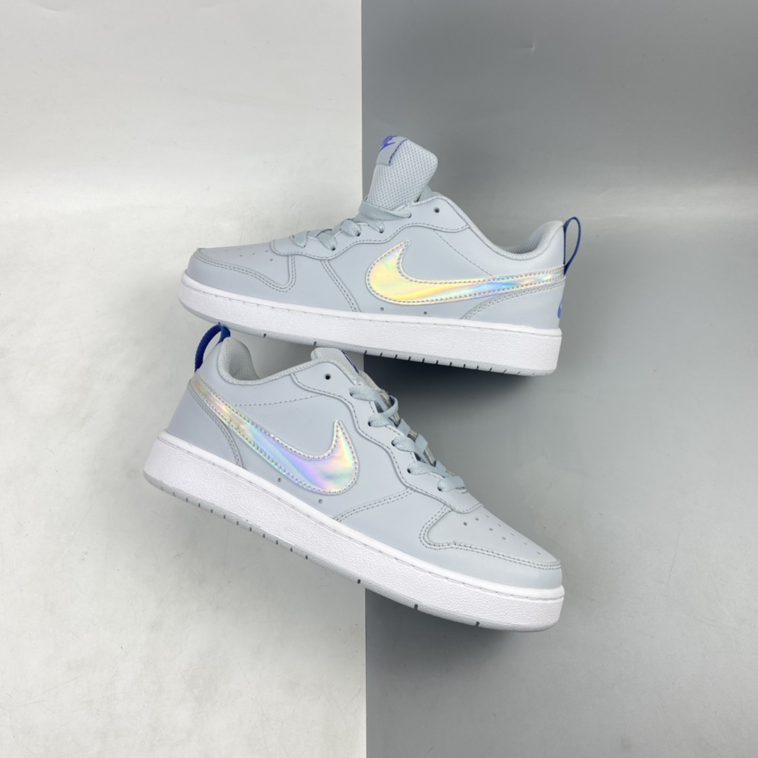 P180 Nike Court Borough Low 2 （GS）低帮百搭透气休闲运动板鞋 CJ2239-401