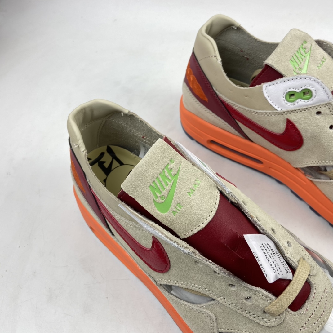 P450 CLOT x Nk Air Max 1 “Kiss of Death”“死亡之吻” DD1870-100