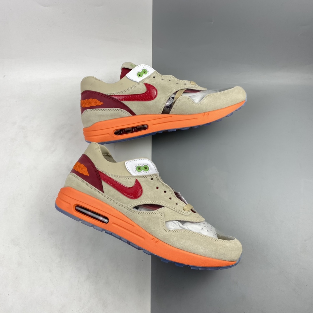 P450 CLOT x Nk Air Max 1 “Kiss of Death”“死亡之吻” DD1870-100