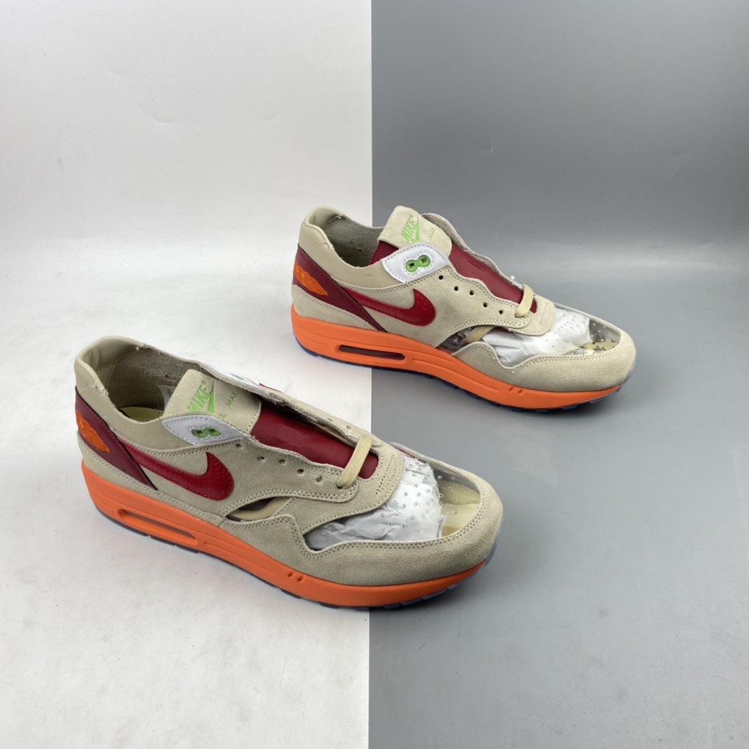 P450 CLOT x Nk Air Max 1 “Kiss of Death”“死亡之吻” DD1870-100