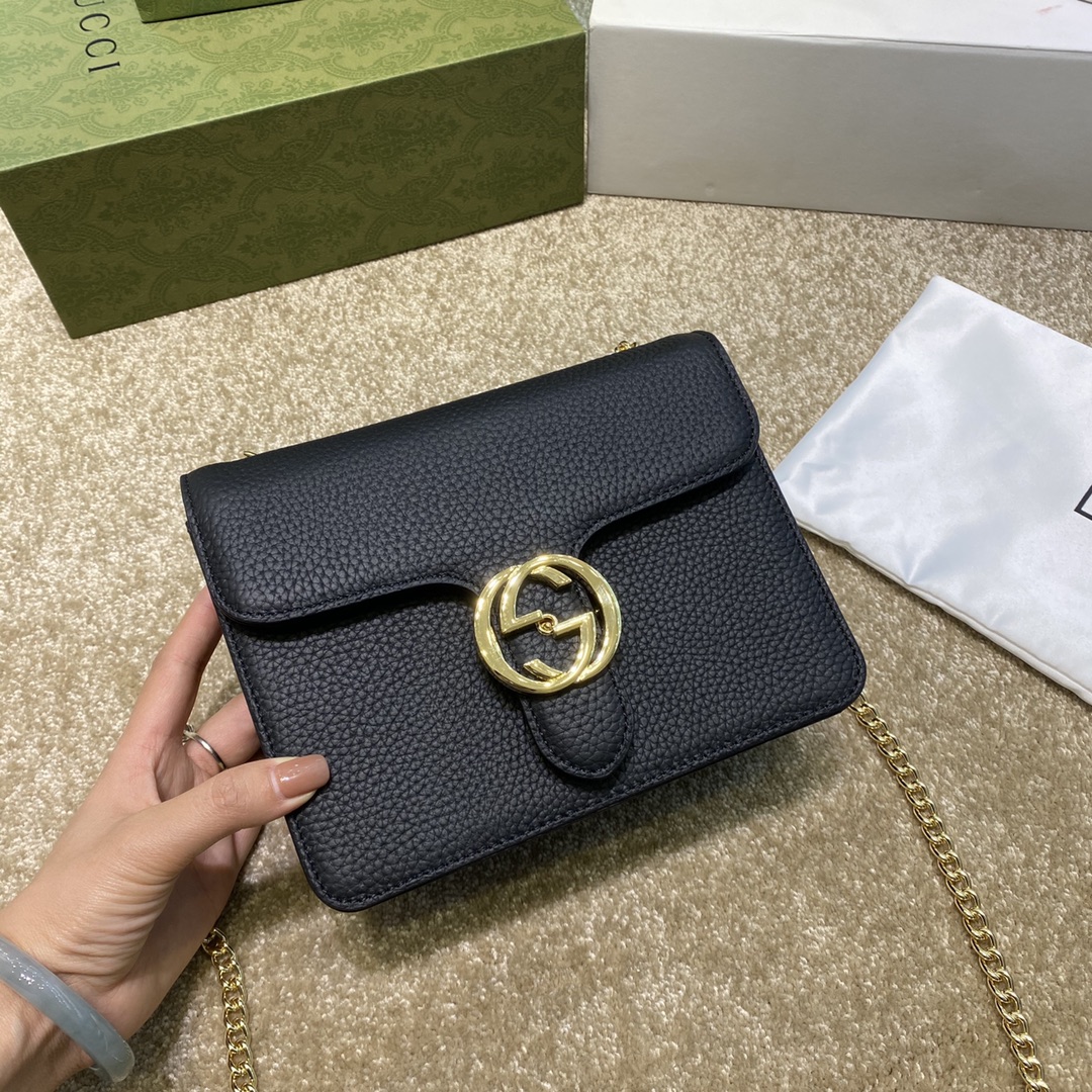 CHANEL Phone Pouch 1995 Coco Mark Shoulder Bag Leather